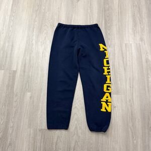 Vintage Russell Athletic Michigan Wolverines Sweatpants Men's Small 90s USA